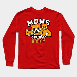 Moms Gnaw Best Long Sleeve T-Shirt